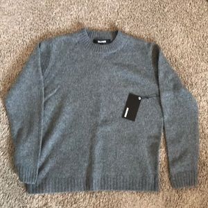 Gray Baldwin men’s wool sweater, NWT, large